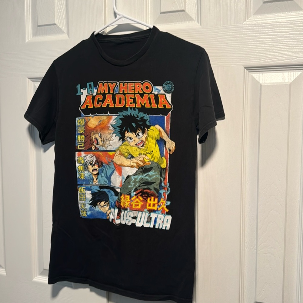 My Hero Academia Plus Ultra Anime Officially Licensed Adult T Shirt Preowned